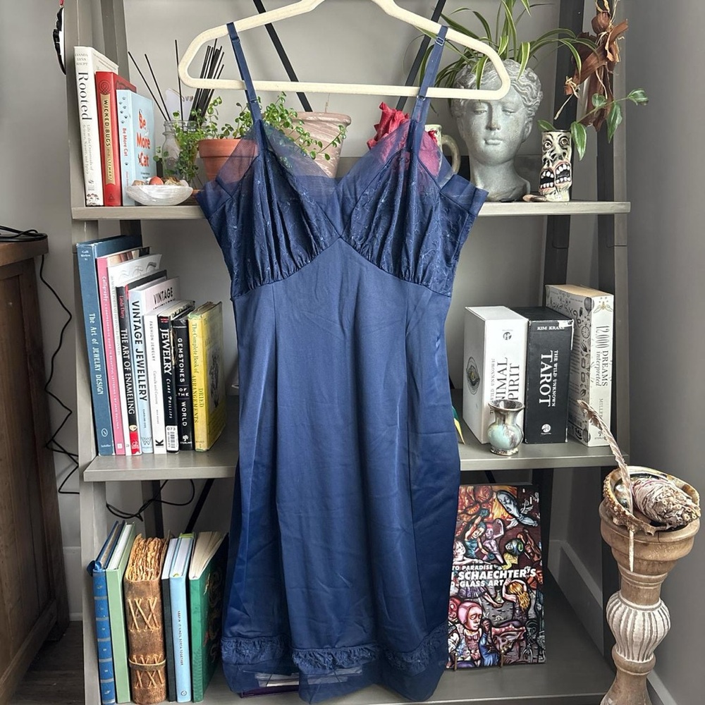 Vintage 1950s Van Raalte Slip Dress